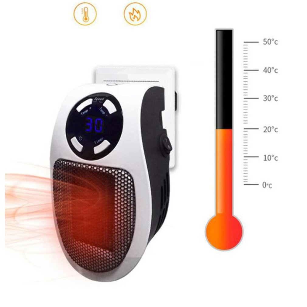 Compact Portable 500W Mini Space Heater for Cozy Warmth