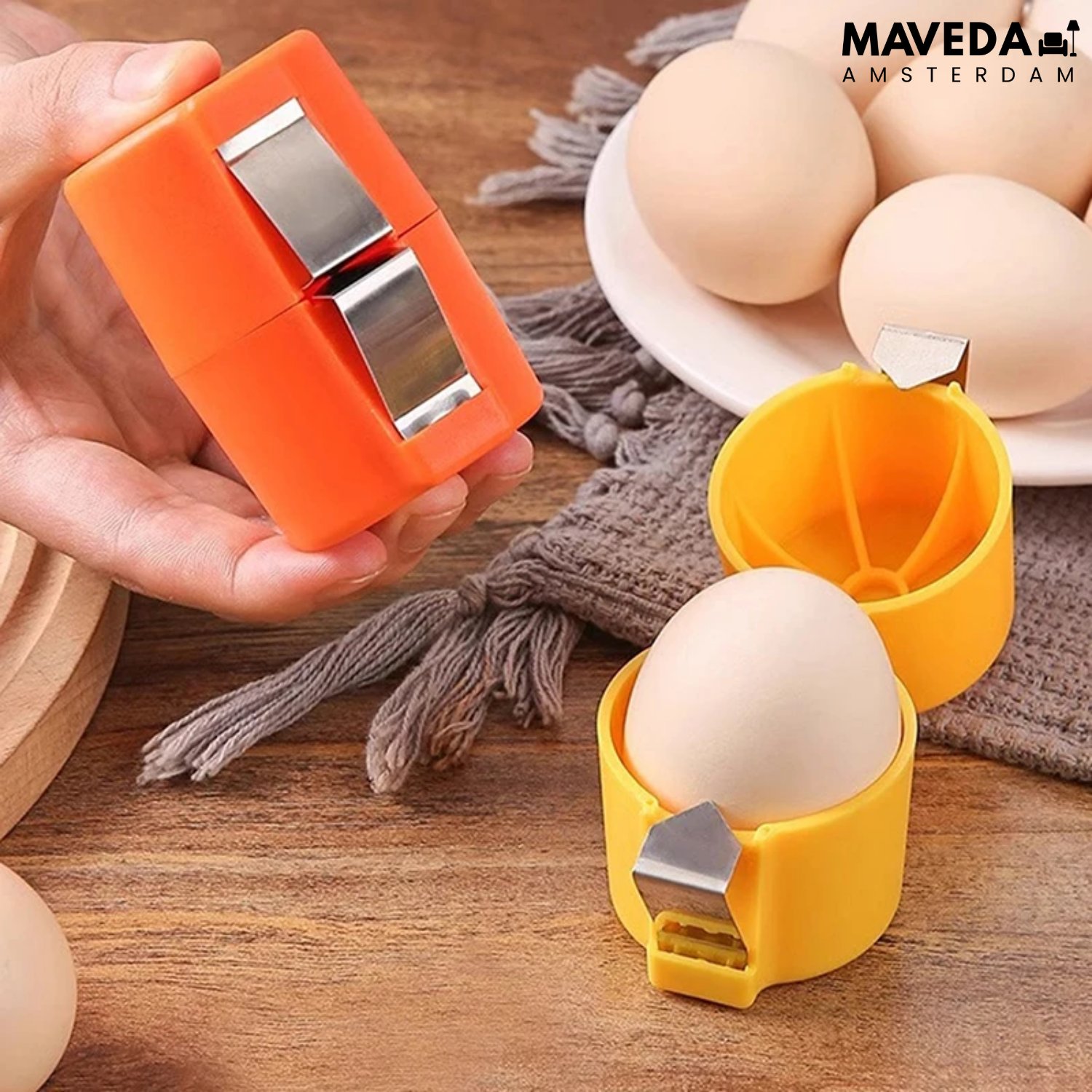 Egg Opener and Separator Kitchen Tool Set