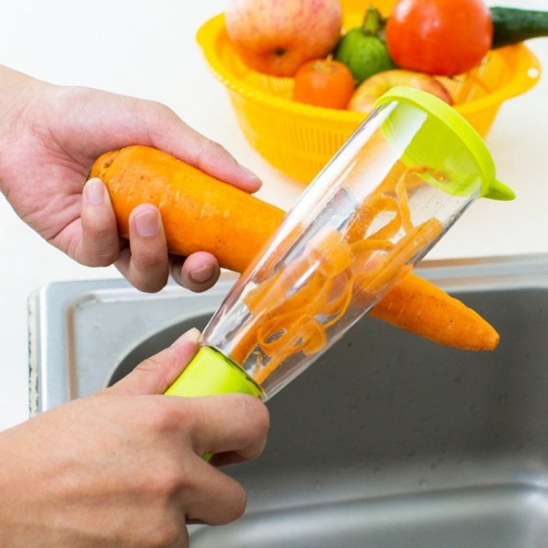 Ergonomic Vegetable Storage Peeler for Easy Kitchen Prep