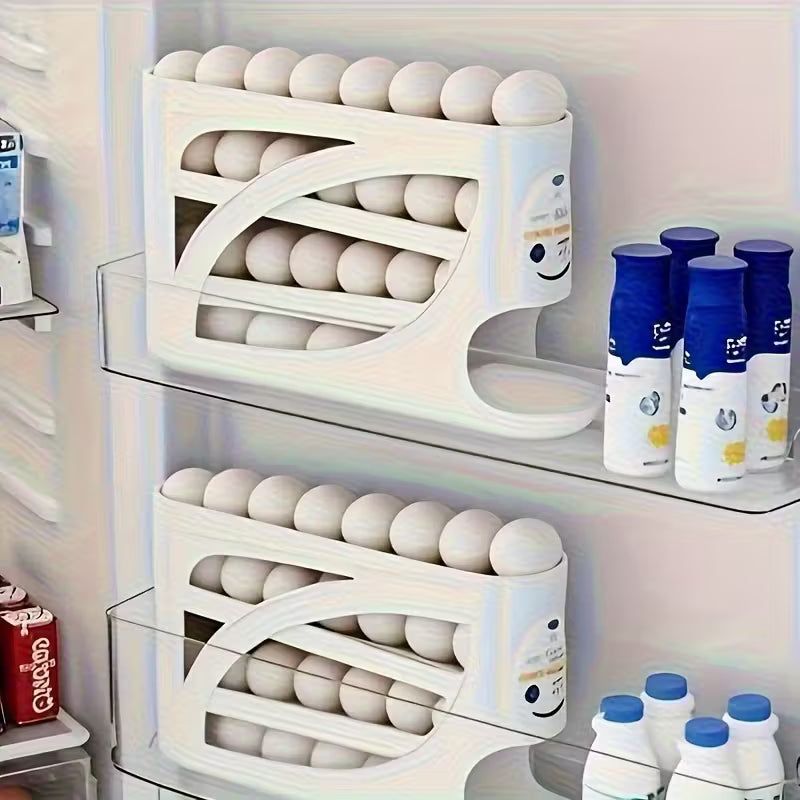 EggTower™ - Space-Saving Fridge Egg Organizer Rack