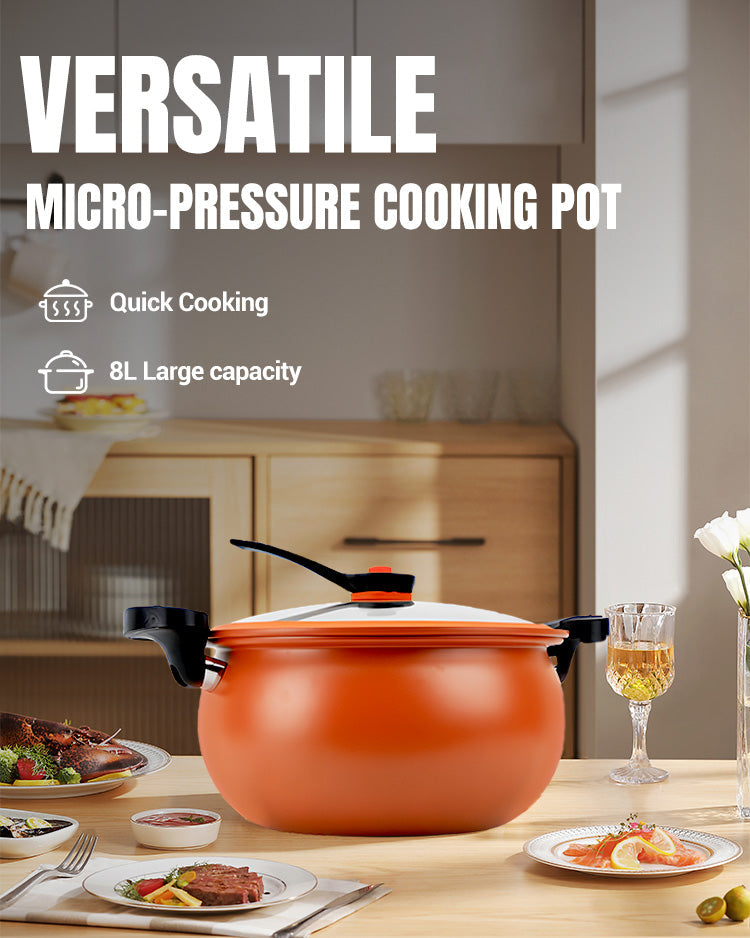 McRib™ Stone Micro Pressure Cooker - Large Capacity Cookware