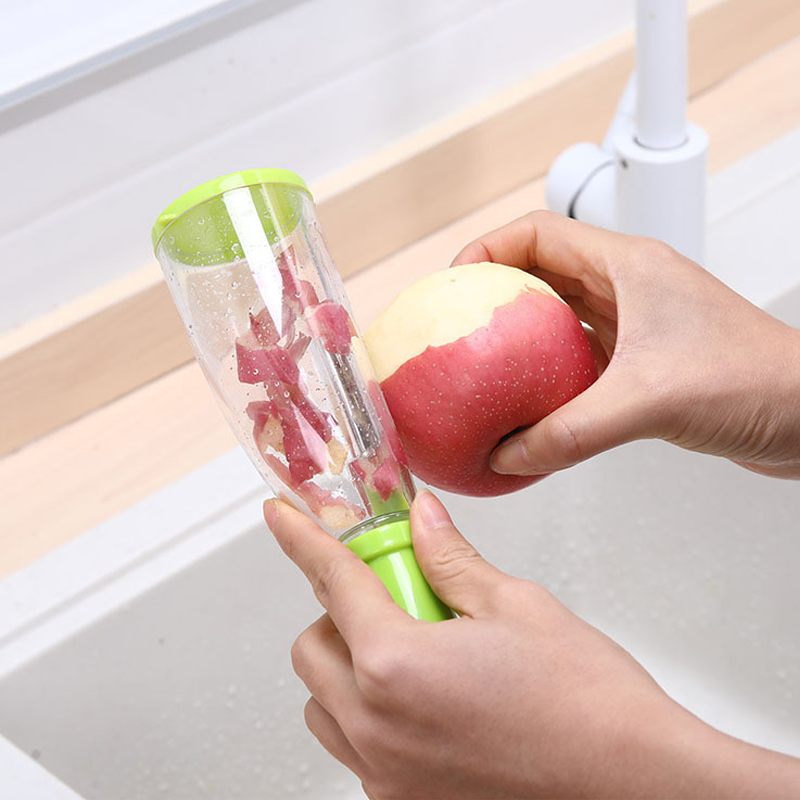 Ergonomic Vegetable Storage Peeler for Easy Kitchen Prep