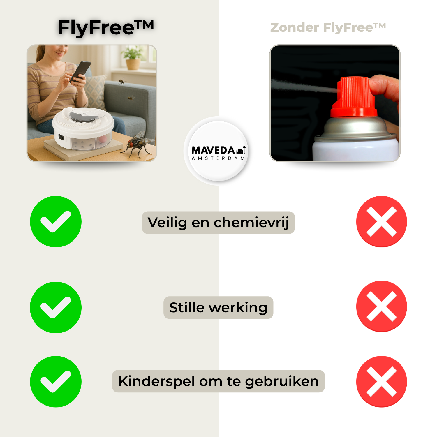 Natural Chemical-Free Fly Repellent Device