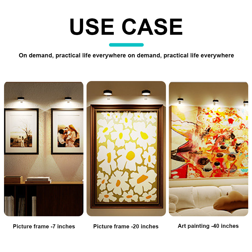 Adjustable Magnetic Desk Lamp with 13 Light Settings