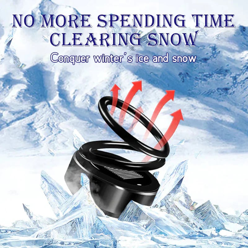 Portable Solar Powered Car Heater for Winter Warmth