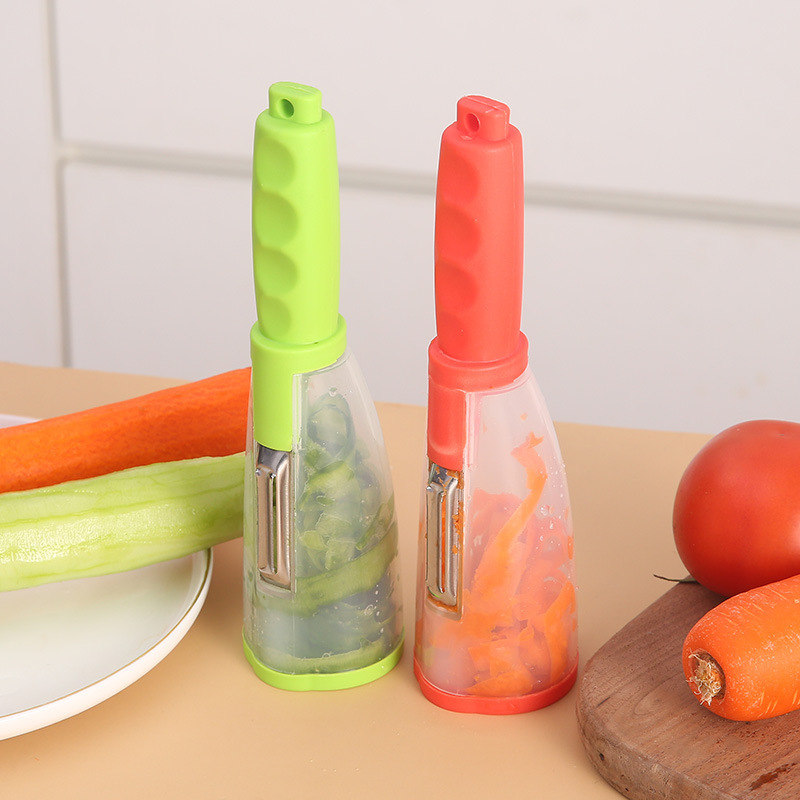 Ergonomic Vegetable Storage Peeler for Easy Kitchen Prep