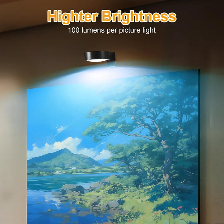 Adjustable Magnetic Desk Lamp with 13 Light Settings