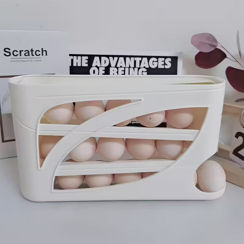 EggTower™ - Space-Saving Fridge Egg Organizer Rack