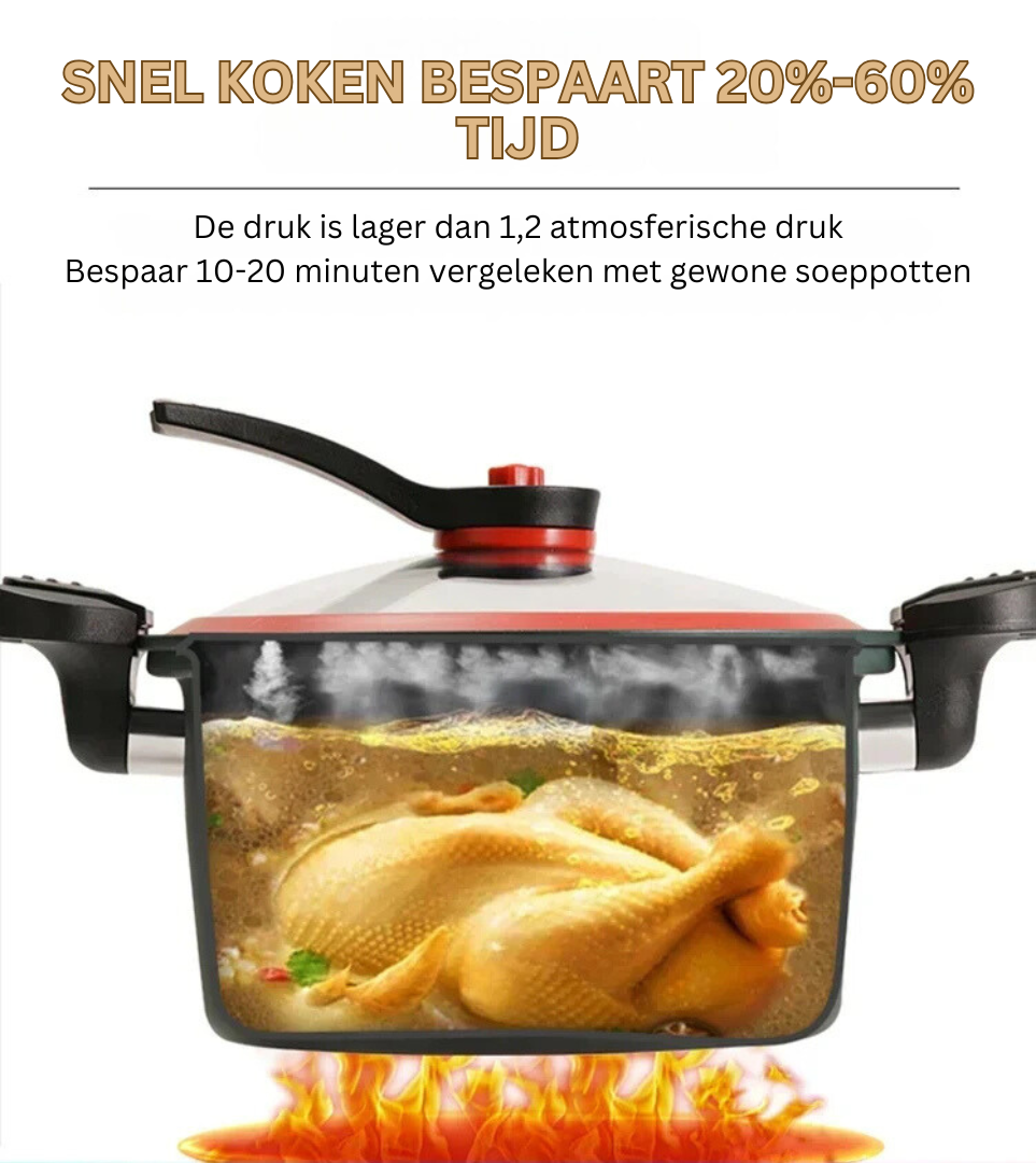 Compact Micro Pressure Cooker for Quick Healthy Meals