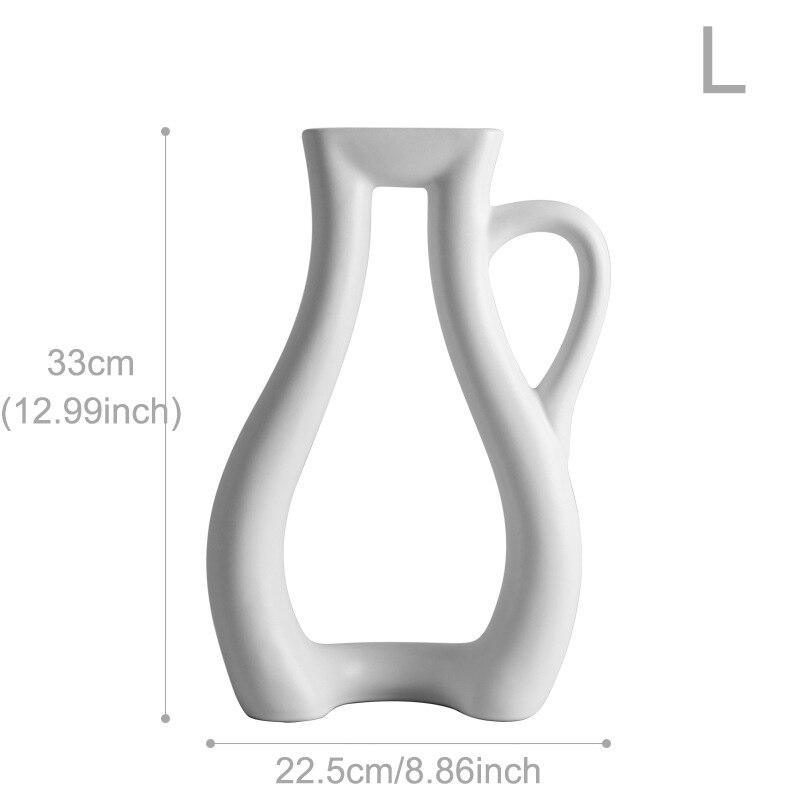 Elegant Ceramic Lola Vases for Modern Home Decor