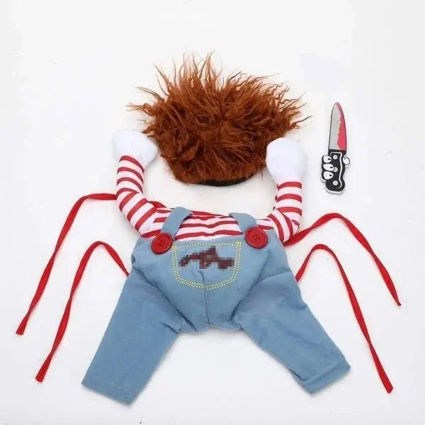 Cute and Spooky Pet Costume for Halloween Fun