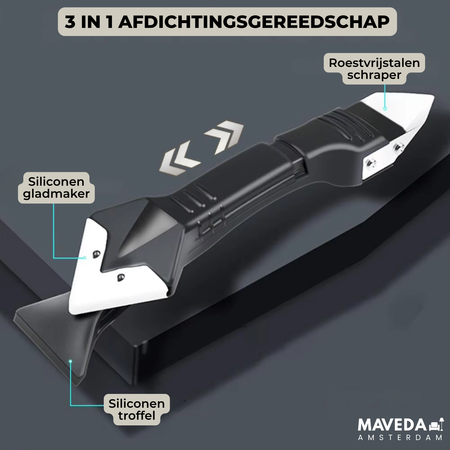 Professional Sealant Removal Kit for Smooth Surface Prep