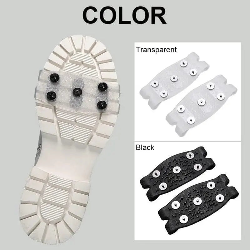 Spiked Non-Slip Shoe Covers for Safety and Outdoor Grip