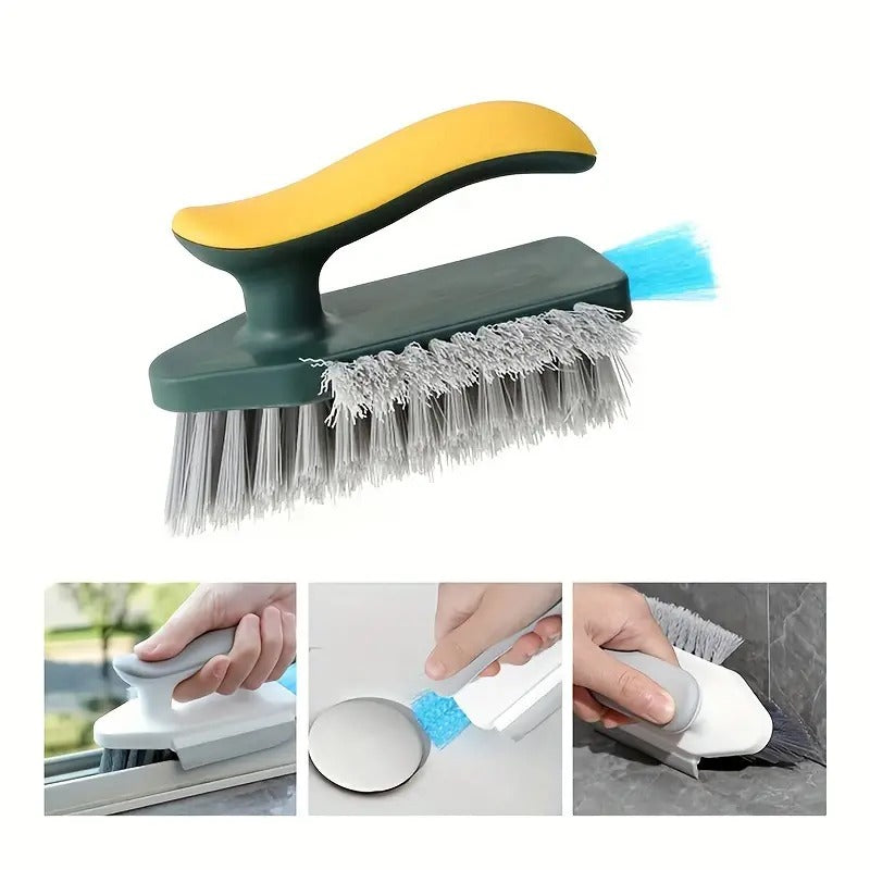 CleanSweep™ - 4-in-1 Tile Brush & Squeegee Cleaner