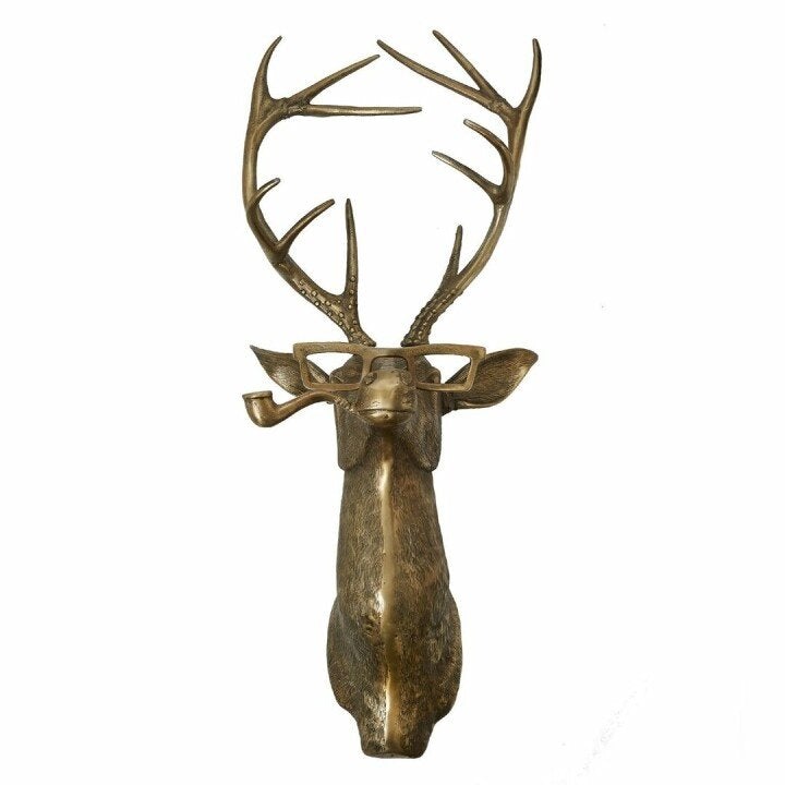 Rustic Deer Wall Mount Decor for Cozy Cabin Style