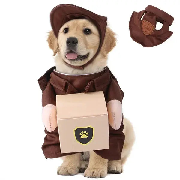 Cute and Spooky Pet Costume for Halloween Fun