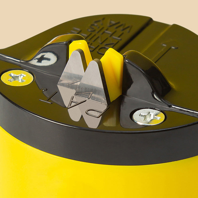 Compact Mini Knife Sharpener with Suction Base for Easy Use