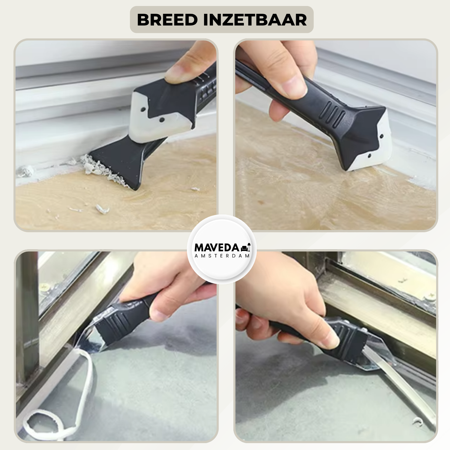 Professional Sealant Removal Kit for Smooth Surface Prep