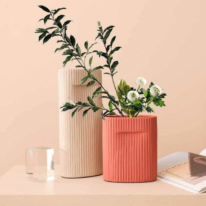 Modern Ceramic Decorative Vases Set