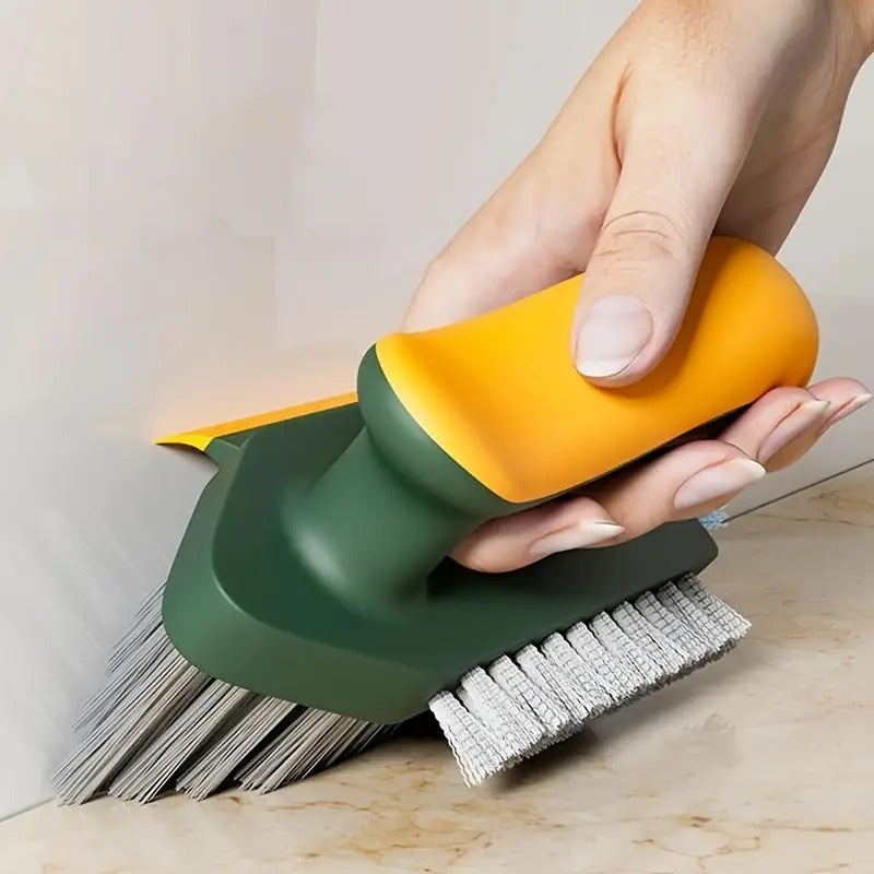 CleanSweep™ - 4-in-1 Tile Brush & Squeegee Cleaner