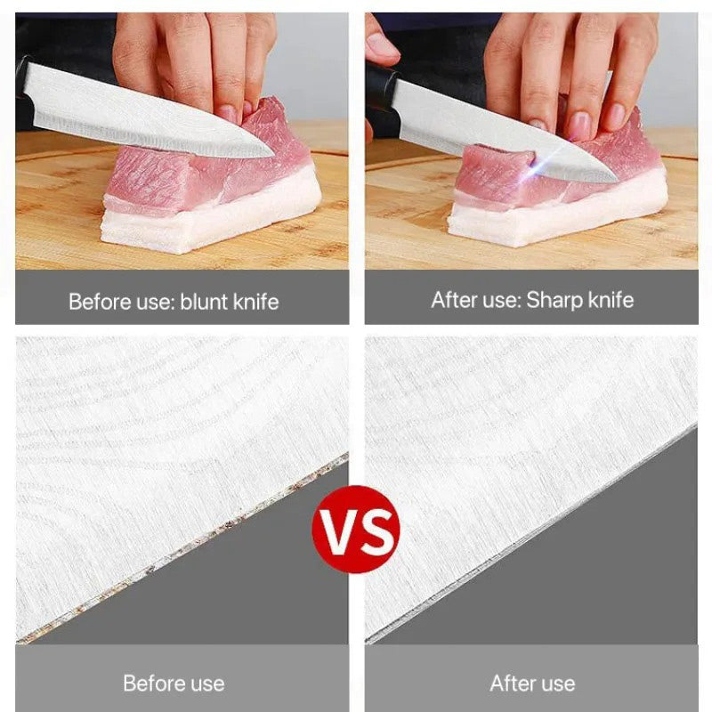 Compact Mini Knife Sharpener with Suction Base for Easy Use