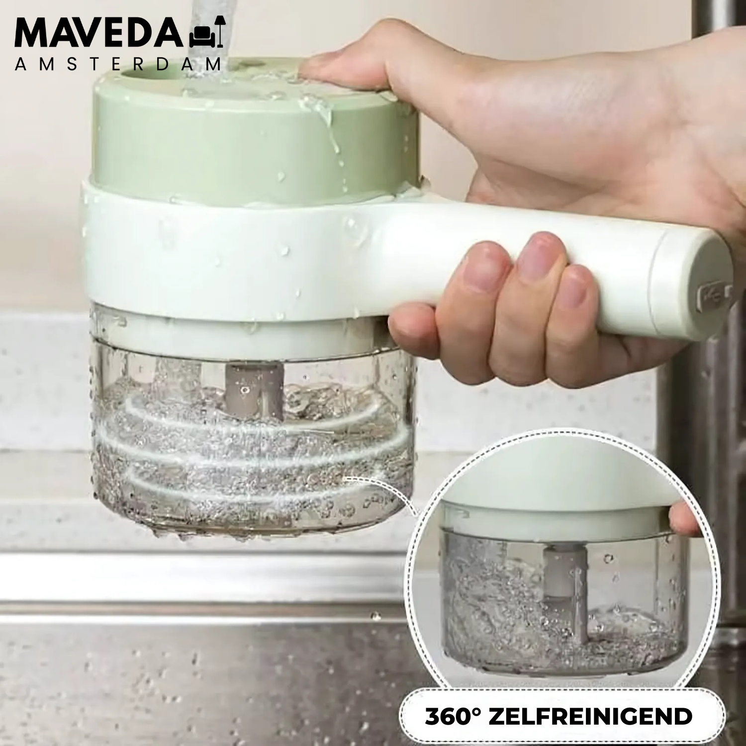 Ergonomic Safety Kitchen Knife with Time-Saving Design