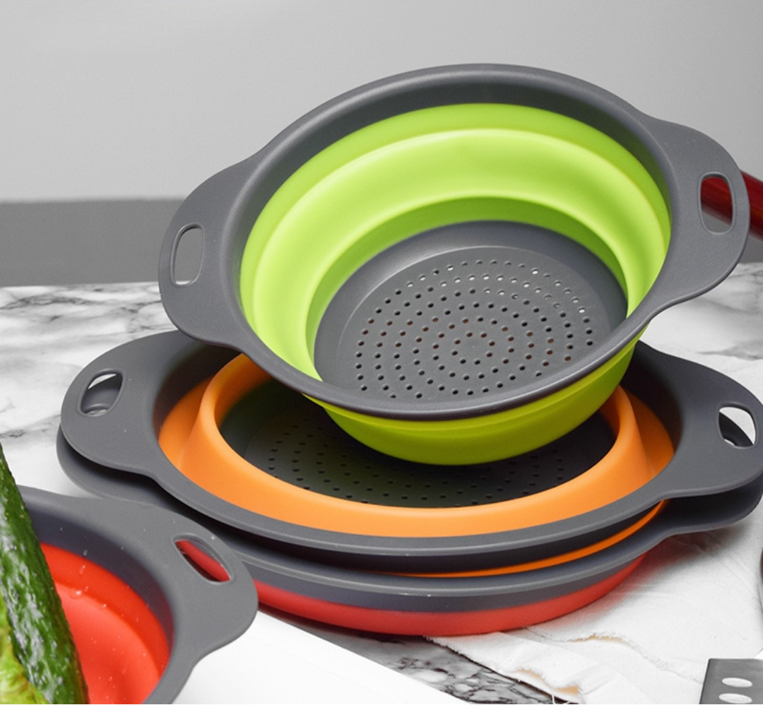 TB™ Round Silicone Strainer