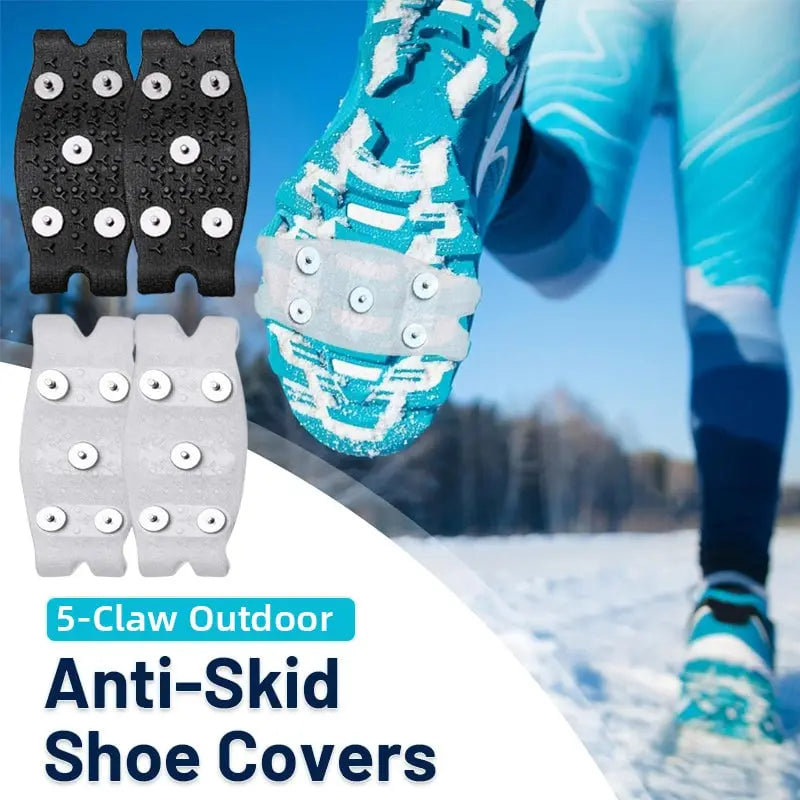 Spiked Non-Slip Shoe Covers for Safety and Outdoor Grip