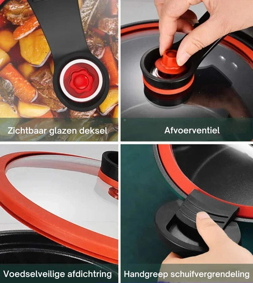 Compact Micro Pressure Cooker for Quick Healthy Meals