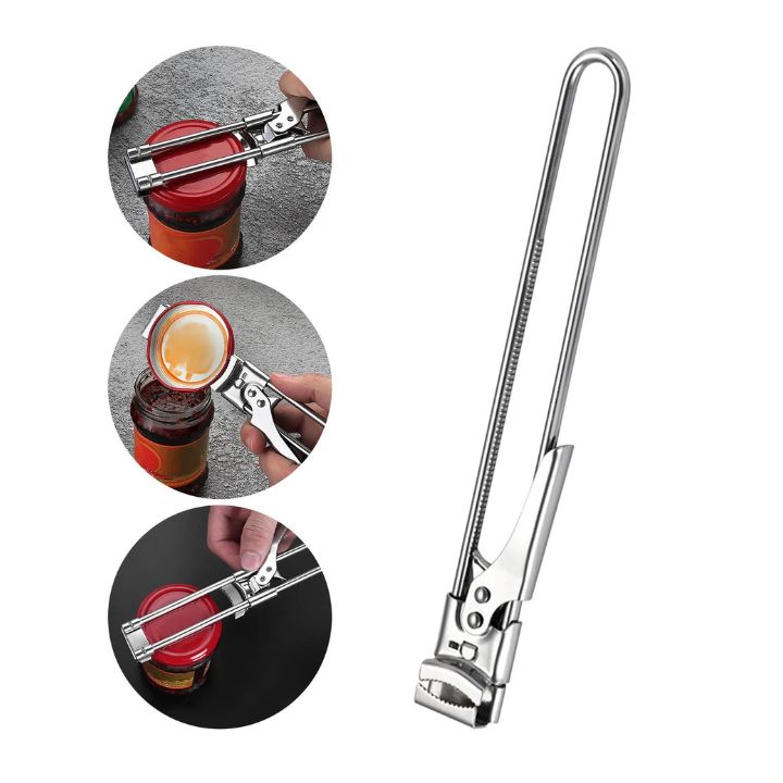 Sleek Stainless Steel Ergonomic Bottle Opener Tool