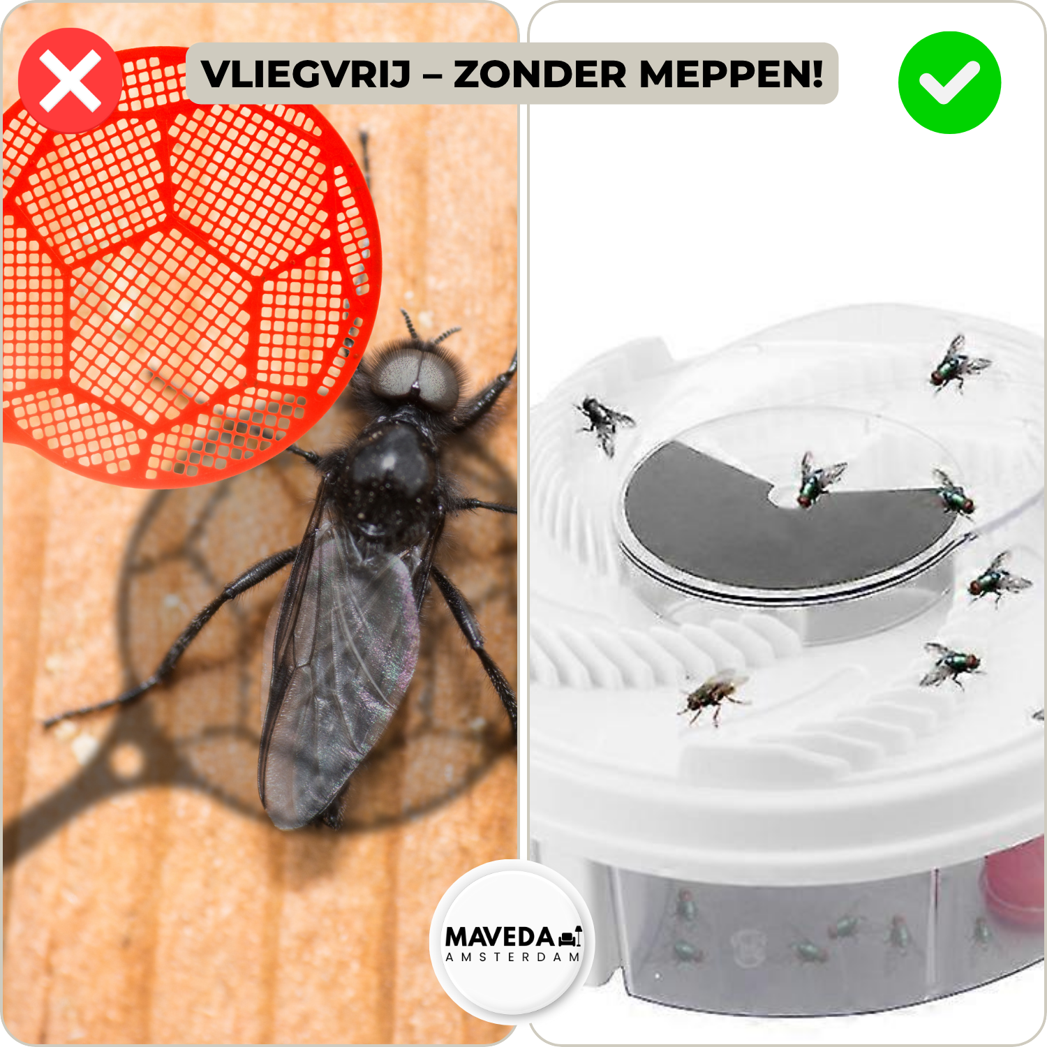 Natural Chemical-Free Fly Repellent Device