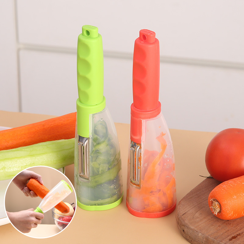 Ergonomic Vegetable Storage Peeler for Easy Kitchen Prep