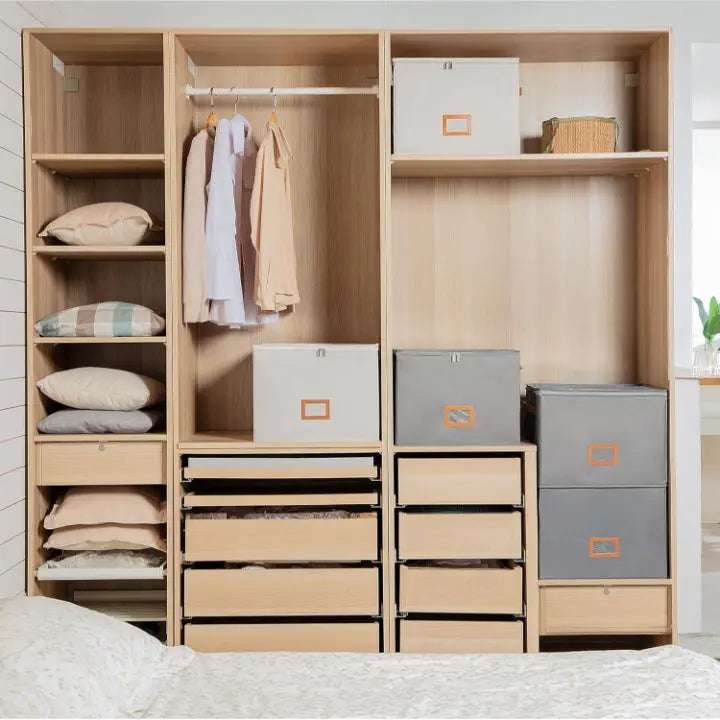 Organize Elegantly™ - Compartmented Storage Box for Scarves & Accessories