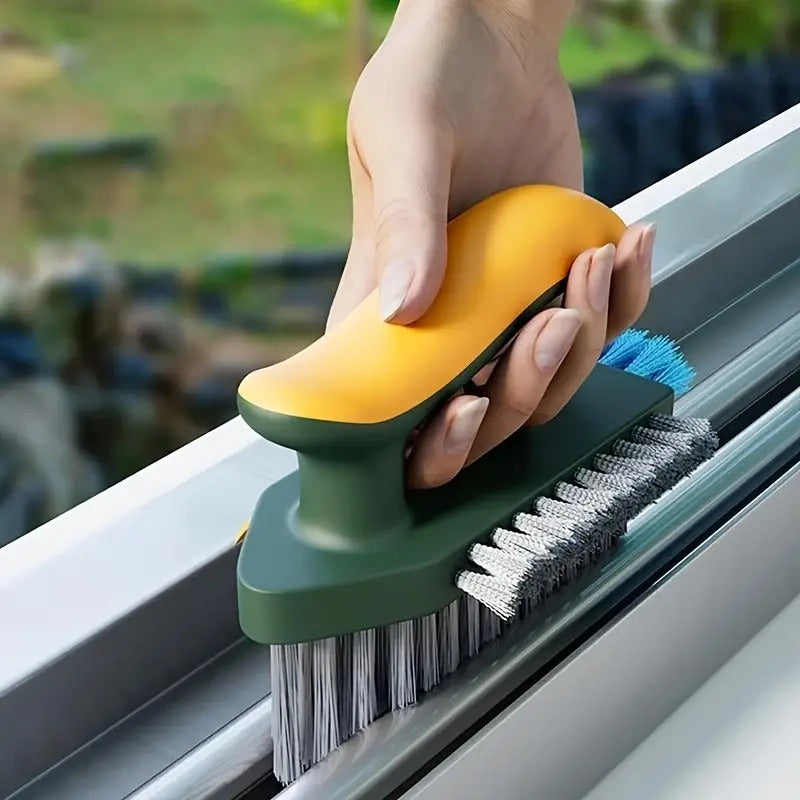 CleanSweep™ - 4-in-1 Tile Brush & Squeegee Cleaner