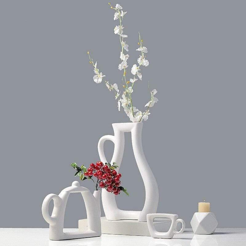 Elegant Ceramic Lola Vases for Modern Home Decor